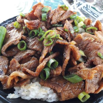 Mos No 2 - Small teriyaki pork bowl ($6.50 with tax) - Barbeque Near Me - Anaheim, California