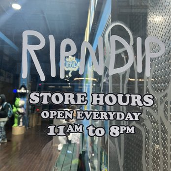 RIPNDIP - Arrived at 7:55 from Denver for my son just take a quick peek. - Men's Clothing Near Me - New York, New York RIPNDIP - Arrived at 7:55 from Denver for my son just take a quick peek. - Men's Clothing Near Me - New York, New York