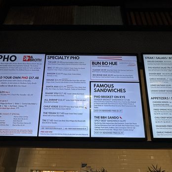 And Broth - Menu - 3/2026 - Asian Fusion Near Me - Glendora, California