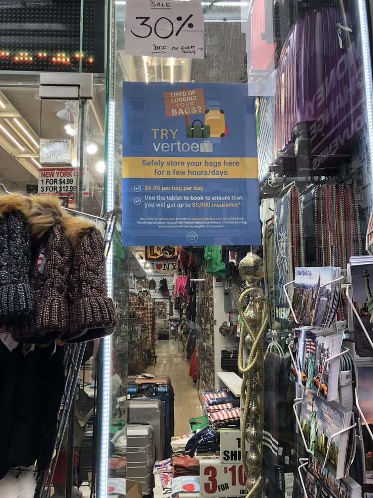 VERTOE LUGGAGE STORAGE Updated September 2024 685 8th Ave, New York