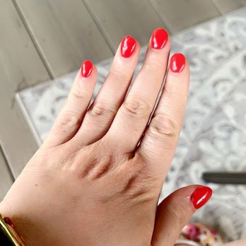 JV Nails Spa - Red nails, affectionately dubbed jungle red. - Nail Salons Near Me - Allendale, Michigan JV Nails Spa - Red nails, affectionately dubbed jungle red. - Nail Salons Near Me - Allendale, Michigan