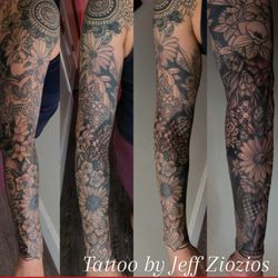 Tattoo by Jeff Ziozios at Bay City Tattoos Tampa
