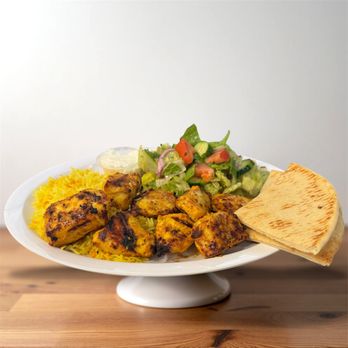 Manna Mediterranean - Our chicken kabab juicy and grilled fresh to order - Greek Near Me - Henderson, Nevada