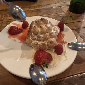 Crush Bistro - When in Alaska, eat the Baked Alaska! - New American Near Me - Anchorage, Alaska