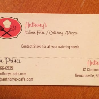 Anthony's Pizza & Catering - The owner's info - Pizza Near Me - Bernardsville, New Jersey Anthony's Pizza & Catering - The owner's info - Pizza Near Me - Bernardsville, New Jersey