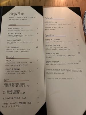Menu photo 6 Fora Chicago, IL Menu photo 6 Fora Chicago, IL