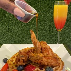 Chew The Fat - Chicken and Waffles
