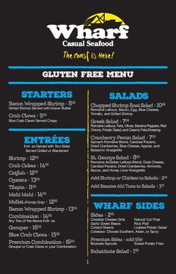 Menu photo 3 Wharf Casual Seafood Tallahassee, FL Menu photo 3 Wharf Casual Seafood Tallahassee, FL