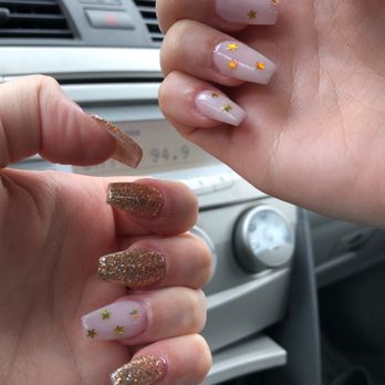 World Nail Spa - Coffin acrylic with gel polish and design - Nail Salons Near Me - Tallahassee, Florida World Nail Spa - Coffin acrylic with gel polish and design - Nail Salons Near Me - Tallahassee, Florida