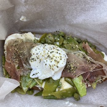 Tatte Bakery & Cafe - Prosciutto and Pea Tartine - Cafes Near Me - Boston, Massachusetts Tatte Bakery & Cafe - Prosciutto and Pea Tartine - Cafes Near Me - Boston, Massachusetts