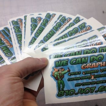 We Can Do It Graphics - Full Color Decals - Graphic Design Near Me - Flint, Michigan We Can Do It Graphics - Full Color Decals - Graphic Design Near Me - Flint, Michigan