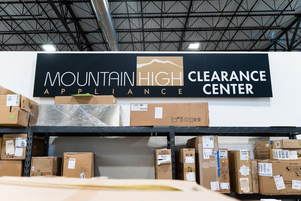 MOUNTAIN HIGH APPLIANCE WAREHOUSE AND CLEARANCE CENTER - Updated June