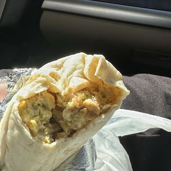 Alberto's Express - Egg, Potato & Cheese breakfast burrito - Mexican Near Me - Greeley, Colorado