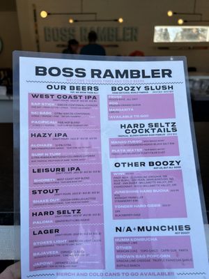 Boss Rambler Beer Club by null