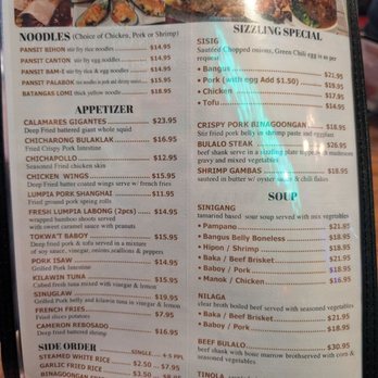 Kusina Pinoy Bistro - Menu - Filipino Near Me - Woodside, New York Kusina Pinoy Bistro - Menu - Filipino Near Me - Woodside, New York