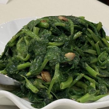 Da Hong Pao - Snow pea tips with garlic - Cantonese Near Me - Washington, DC, District of Columbia Da Hong Pao - Snow pea tips with garlic - Cantonese Near Me - Washington, DC, District of Columbia