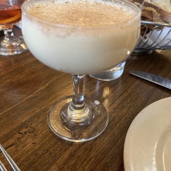 Chez Fonfon - Egg nog cocktail - French Near Me - Birmingham, Alabama