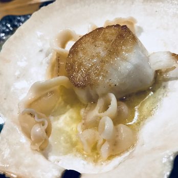 Iki Modern Japanese Cuisine - Yaki scallop and butter - Japanese Near Me - Flushing, New York Iki Modern Japanese Cuisine - Yaki scallop and butter - Japanese Near Me - Flushing, New York