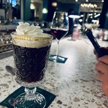 Ember & Rye - Irish coffee. - Seafood Near Me - Carlsbad, California