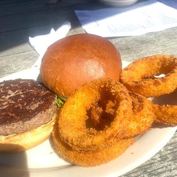 Brooks Burgers - Great burger-great onion rings. - Hot Dogs Near Me - Naples, Florida