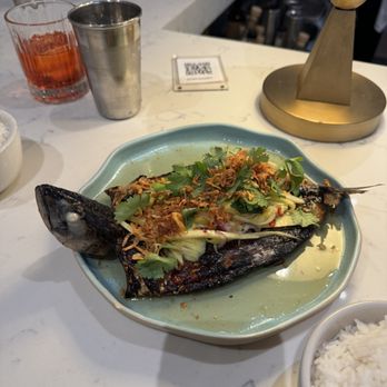 Fish Cheeks - Grilled Mackerel - Seafood Near Me - New York, New York Fish Cheeks - Grilled Mackerel - Seafood Near Me - New York, New York