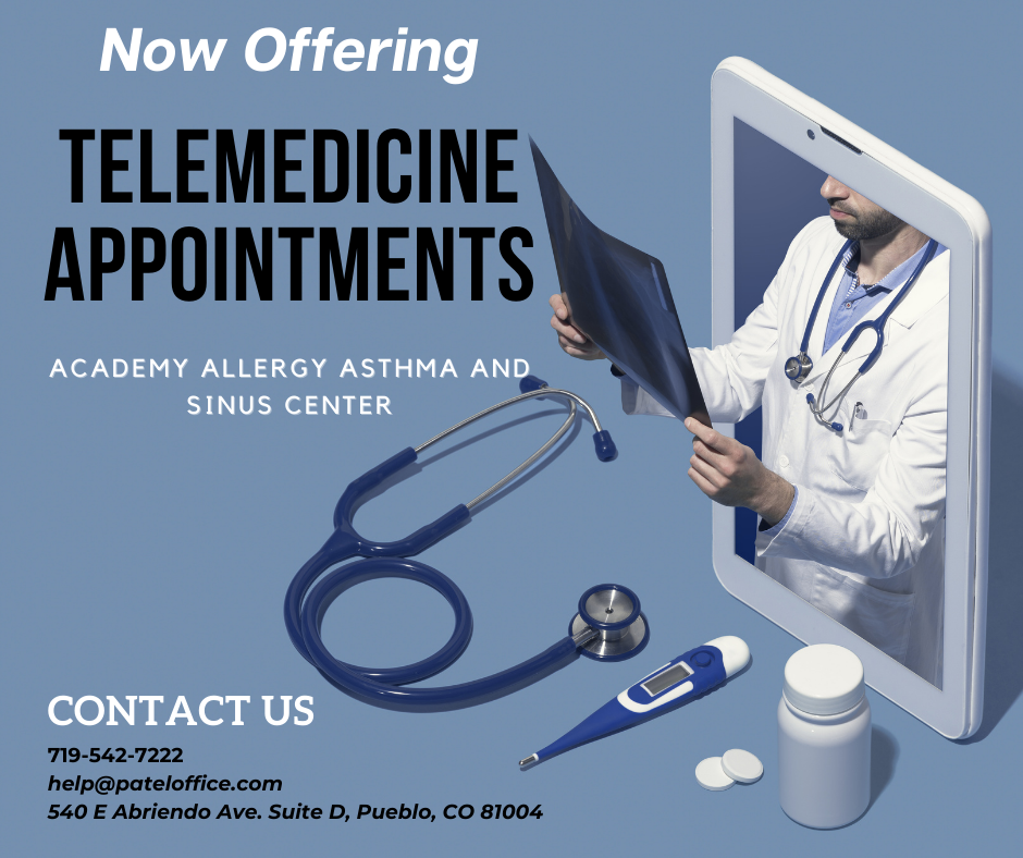 ACADEMY ALLERGY, ASTHMA, & SINUS CENTER Updated July 2024 540 E