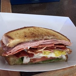 Tuty's Bar And Grill - Half of an Italian sandwich not listed on the menu. I actually ate half before I remembered to take a picture. You get two of these.