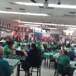 St Patrick's Day Festival - Partying down with my German friends...