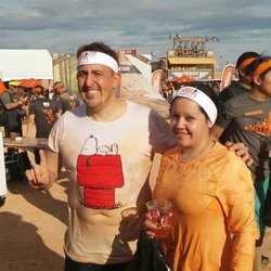 Tough Mudder Las Vegas - Finisher photo... let there be beer