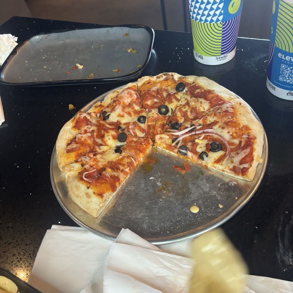 EVO Entertainment Schertz - The "Supreme" pizza. - Arcades Near Me - Schertz, Texas EVO Entertainment Schertz - The "Supreme" pizza. - Arcades Near Me - Schertz, Texas