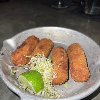 FINKA Table & Tap - Islas Canarias Ham Croquetas - Asian Fusion Near Me - Miami, Florida FINKA Table & Tap - Islas Canarias Ham Croquetas - Asian Fusion Near Me - Miami, Florida