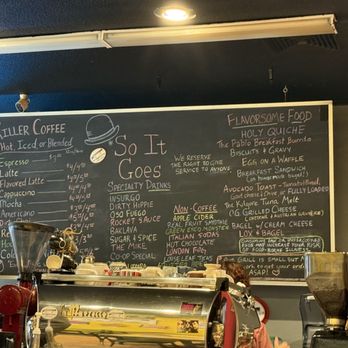 So It Goes Coffeehouse - Sept 2025 menu - Coffee & Tea Near Me - Coos Bay, Oregon So It Goes Coffeehouse - Sept 2025 menu - Coffee & Tea Near Me - Coos Bay, Oregon