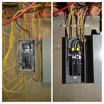 Ascend Electric - Panel swap. If your panel looks like the one on the left, give us a call, we can help. - Electricians Near Me - Yelm, Washington
