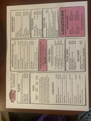 Menu photo 2 Baker's Ribs Greenville, TX Menu photo 2 Baker's Ribs Greenville, TX