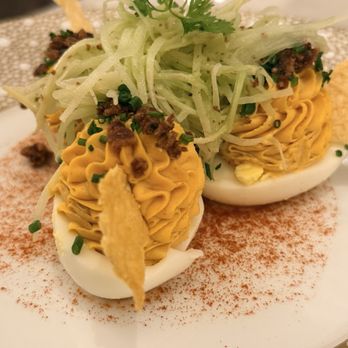 La Fontaine - Deviled eggs - Breakfast & Brunch Near Me - Las Vegas, Nevada La Fontaine - Deviled eggs - Breakfast & Brunch Near Me - Las Vegas, Nevada