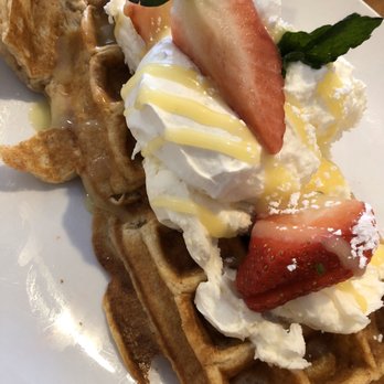 Iron Roost - Lemon curd waffle - Breakfast & Brunch Near Me - Ballston Spa, New York