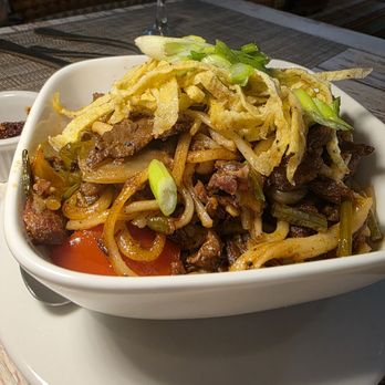 Osh Tea Room - kavurma lagman - Uzbek Near Me - Hollywood, Florida