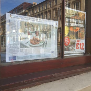 Shenaz Restaurant - Sign of desperation - Indian Near Me - Glasgow, GLG