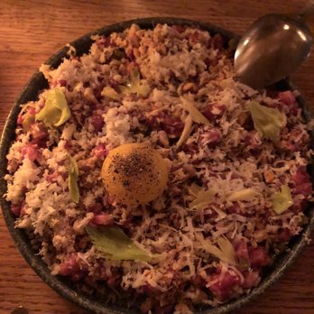 Morcilla - Beef Tartar Plate - Spanish Near Me - Pittsburgh, Pennsylvania