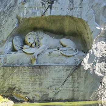 Löwendenkmal - Lion Monument - Landmarks & Historical Buildings Near Me - Lucerne, LU