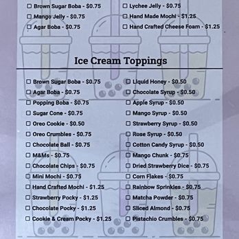 Sweet Cow Cafe - Toppings and Add-Ons - Ice Cream & Frozen Yogurt Near Me - Pasadena, California Sweet Cow Cafe - Toppings and Add-Ons - Ice Cream & Frozen Yogurt Near Me - Pasadena, California