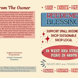 Redeemed Blessings