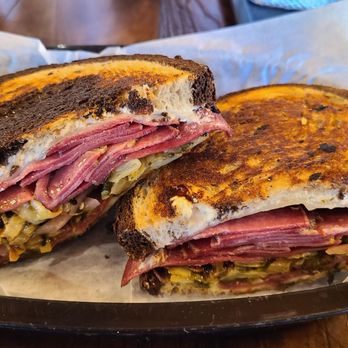 Volo Quality Meats - Wagyu tongue pastrami sandwich. Weekend special. - Butcher Near Me - Volo, Illinois