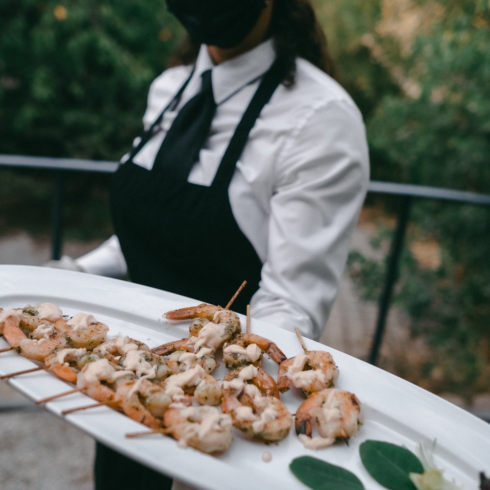 Shrimp skewers Shrimp skewers