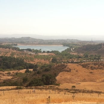 Ramakrishna Monastery - View of Irvine Lake on hike - Hindu Temples Near Me - Trabuco Canyon, California