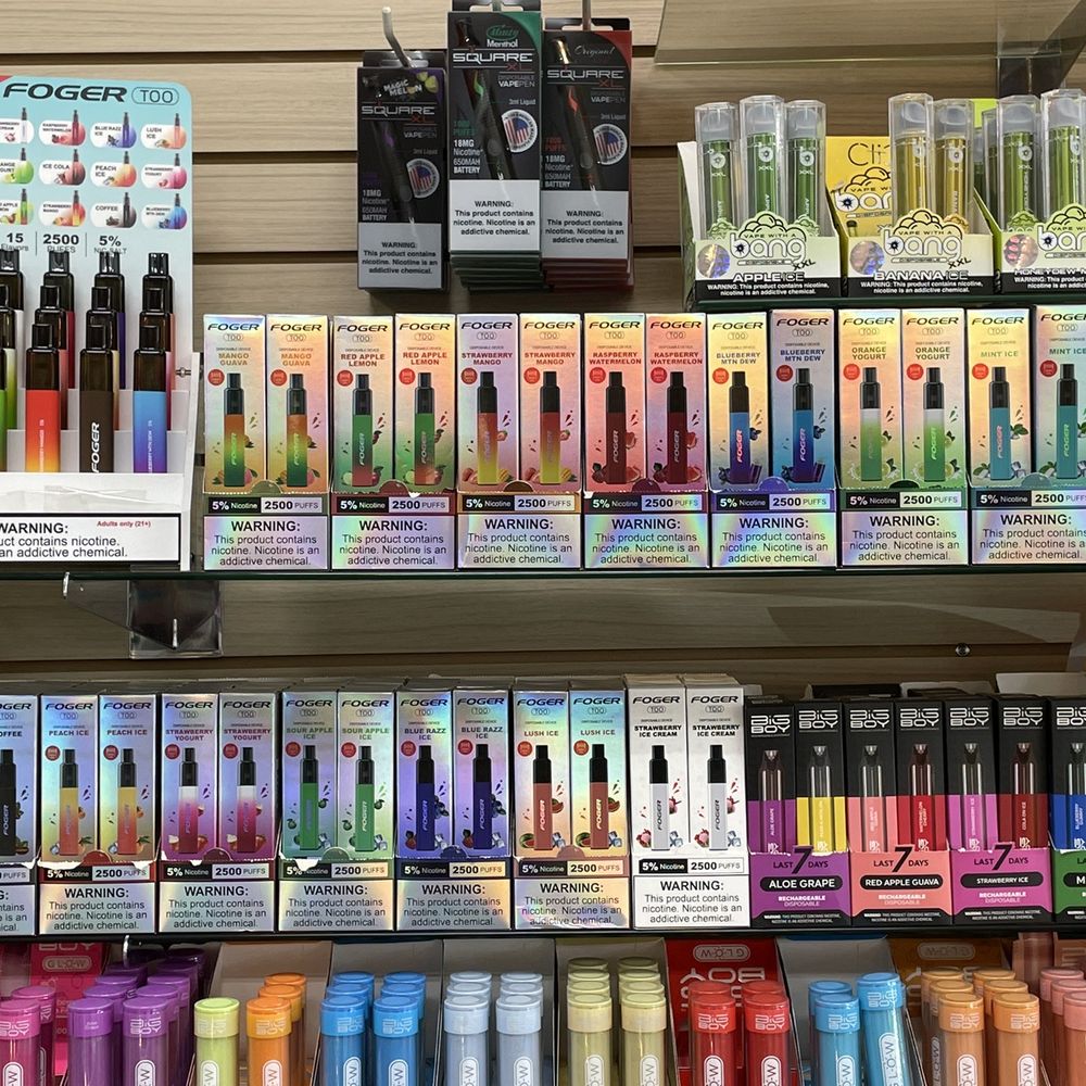 Absolute Smoke Shop - Foger 15 flavors - Head Shops Near Me - Covina, California