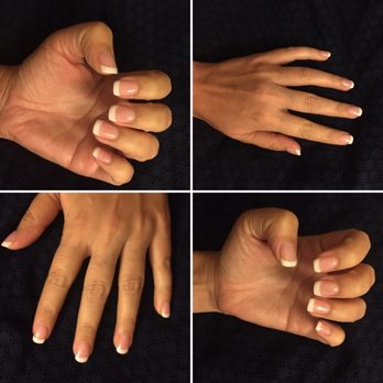 Le's Luxury Nails Spa - ~Pink and White SNS Nails~ - Nail Salons Near Me - Panama City Beach, Florida
