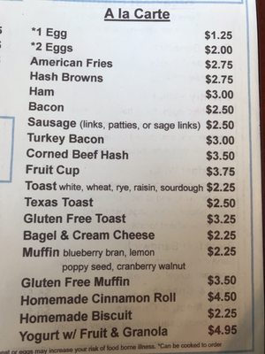 Menu photo 8 Brenda's Harbor Cafe Ludington, MI