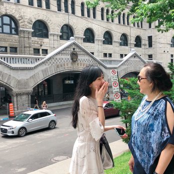 Gare Windsor - The outside | IG: happyfoodieoc - Train Stations Near Me - Montreal, Quebec