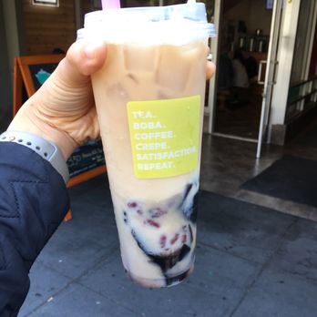 QualiTea - Roasted oolong tea with unsweetened soy, grass jelly, & red bean! - Bubble Tea Near Me - San Francisco, California QualiTea - Roasted oolong tea with unsweetened soy, grass jelly, & red bean! - Bubble Tea Near Me - San Francisco, California
